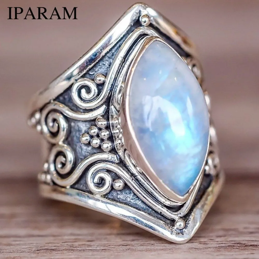 Bohemian Vintage Silver Ring