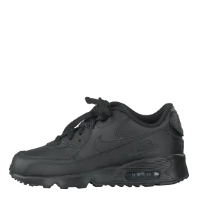 Boys' Air Max 90 Leather Little Kids Black/black