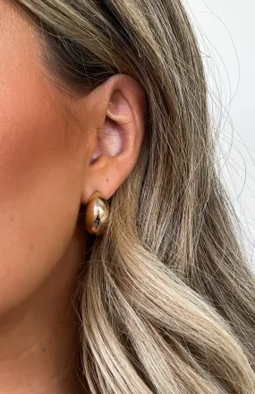 Carrie Earrings Gold