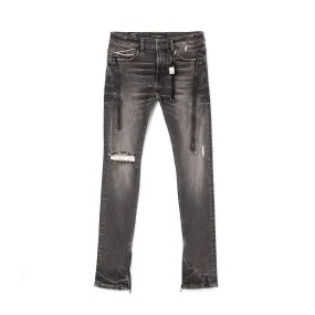 CULT OF INDIVIDUALITY Punk Super Skinny Jeans in Dodge