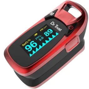 Dr Trust USA Professional Series Finger Tip Pulse Oximeter (Red) 203