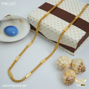 Freemen Box paip golden Chain for Man - FMC197