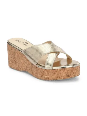 Gilded Harmony Platform For Women