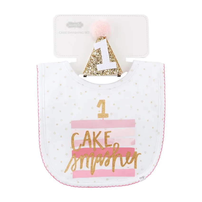 Mudpie 1st Birthday Cake Smasher 2 pc Set