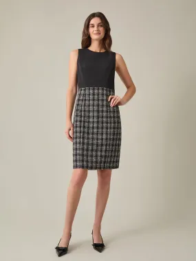 Petite Grace Dress, Tweed