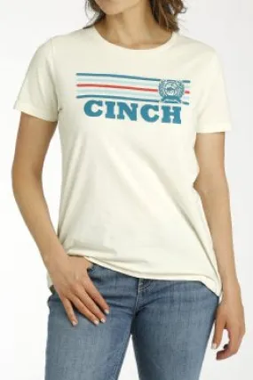 WOMEN'S CINCH TEE - CREAM